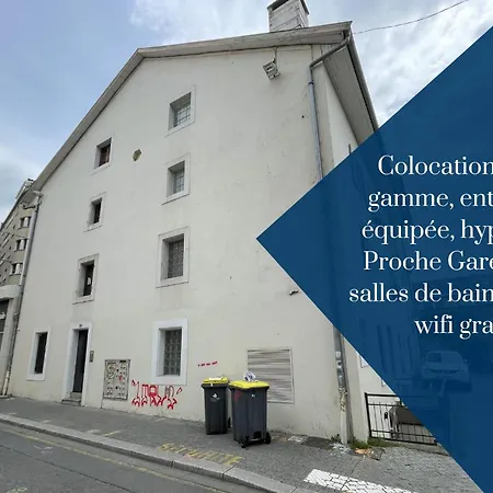 La Coloc Choco - Belle Colocation En Hypercentre / 5 Privees / Salle De Bains Privative / Proche Gare Et Tram / Wifi Et Netflix ゲストハウス
